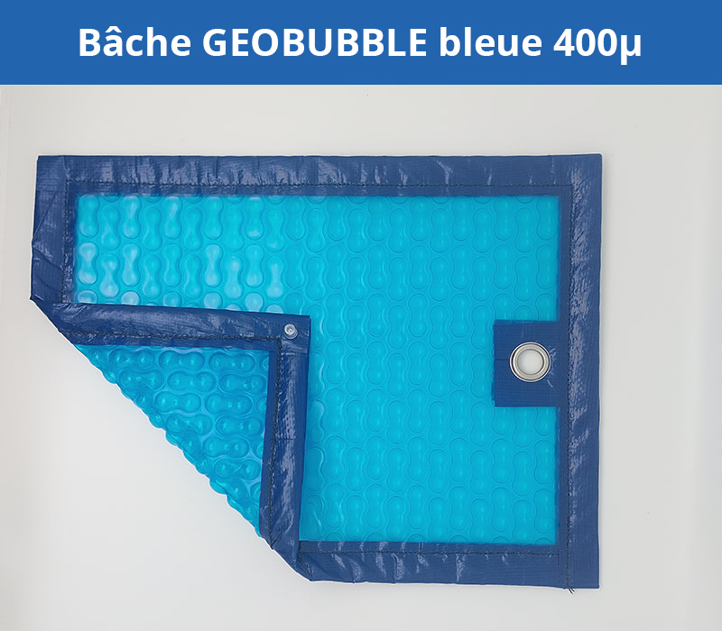 Bâche GEOBUBBLE bleue 400μ